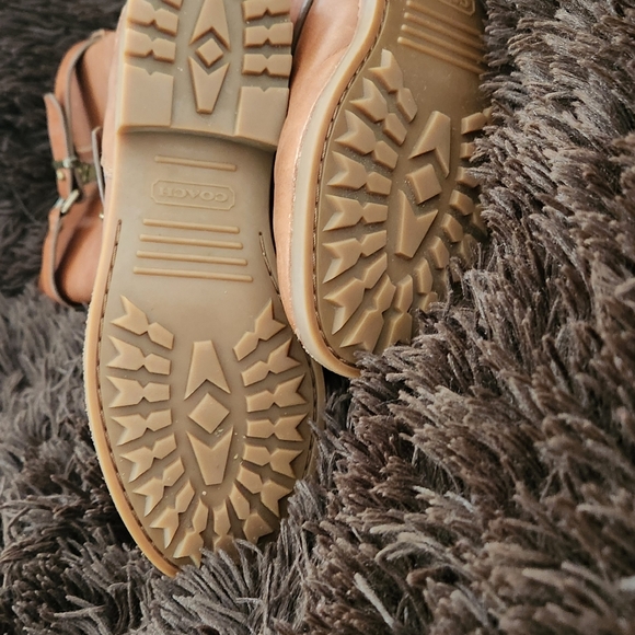 Coach Vanessa Pebble Grain boots, Size 5.5 - Picture 3 of 8